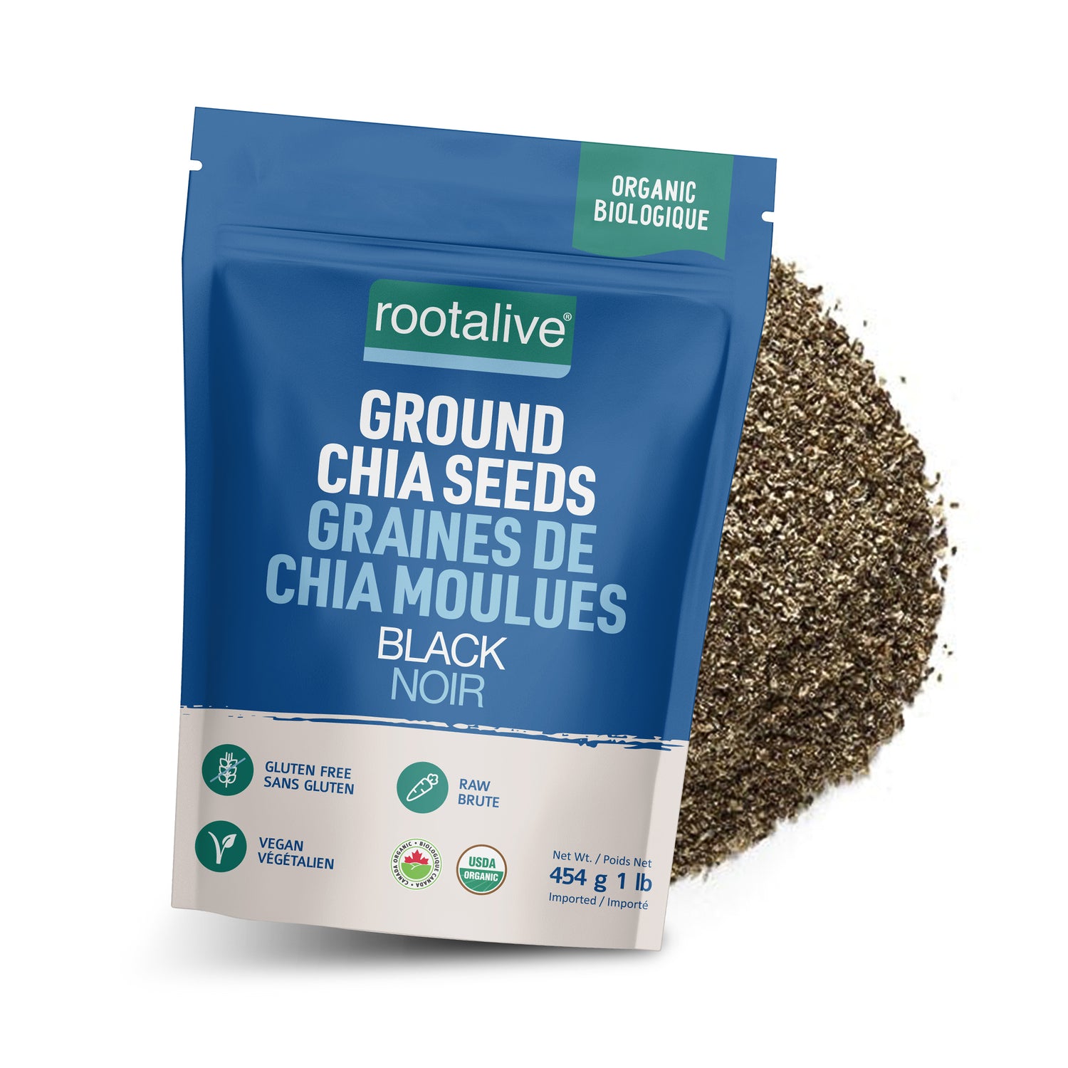 Organic Ground Chia Seeds 454g