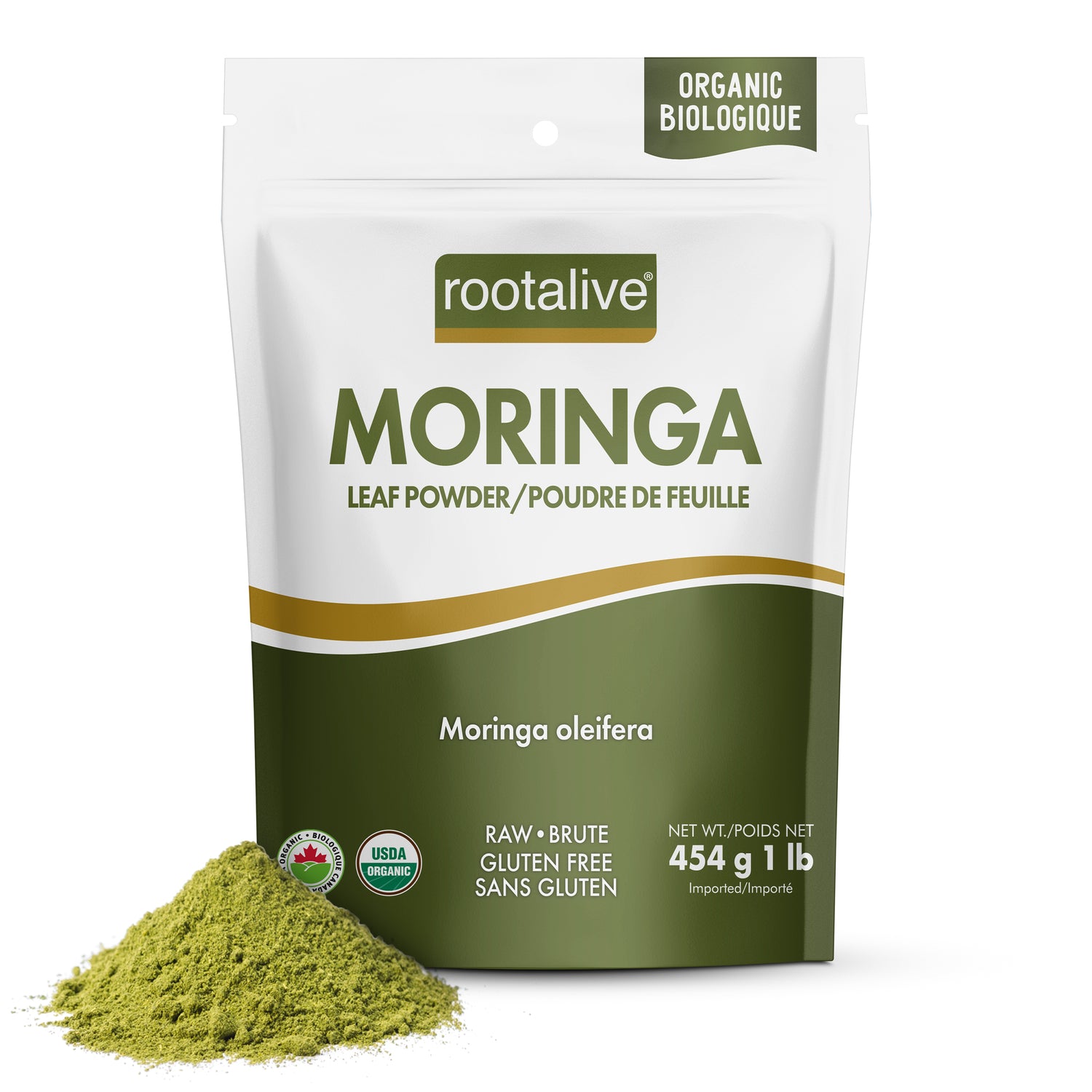 Organic Moringa Leaf Powder 454g