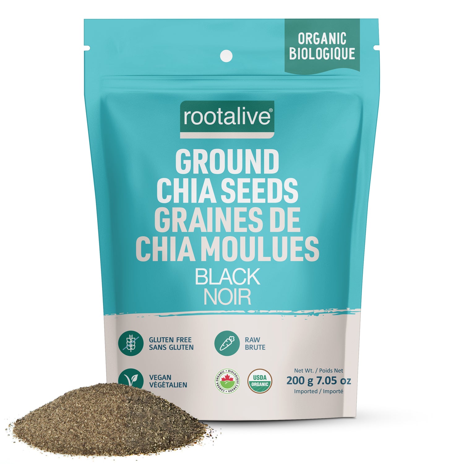 Organic Ground Chia Seeds 200g