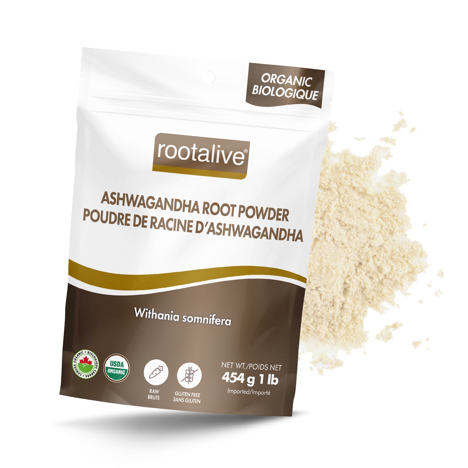 Organic Ashwagandha Root Powder 454g