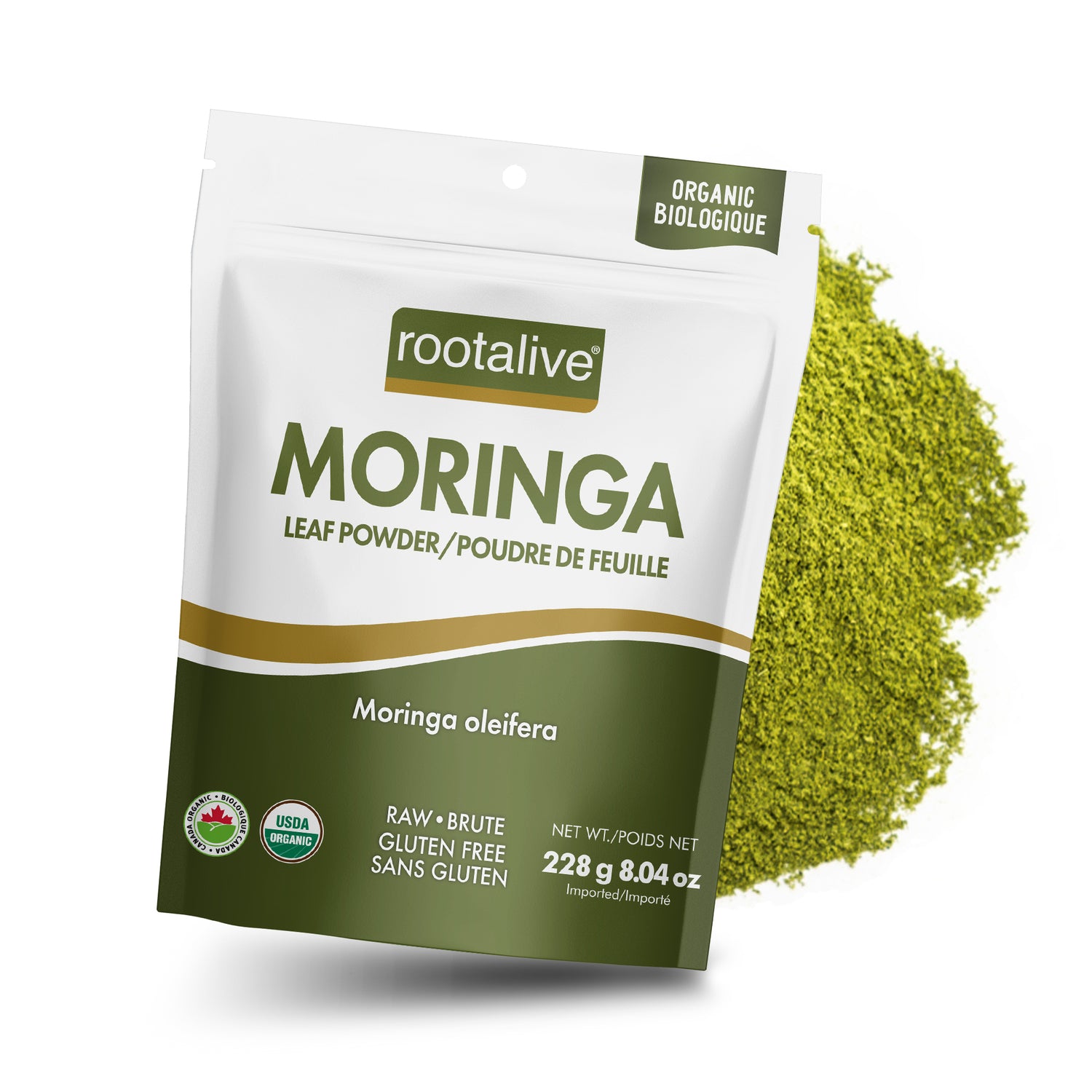 Organic Moringa Leaf Powder 228g