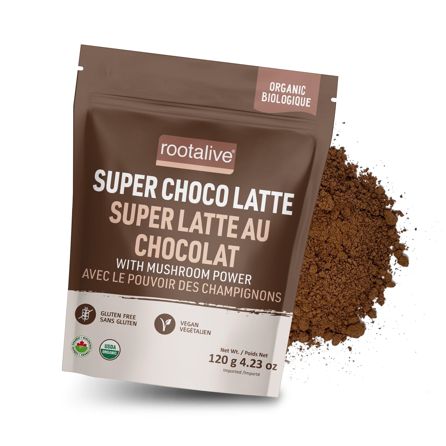 Organic Super Choco Latte 120g