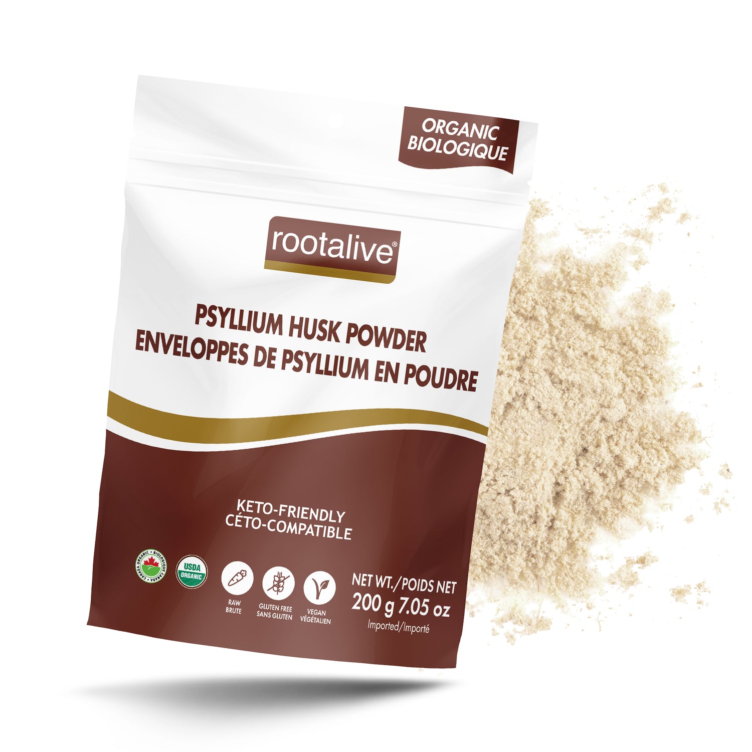 Organic Psyllium Husk Powder 200g