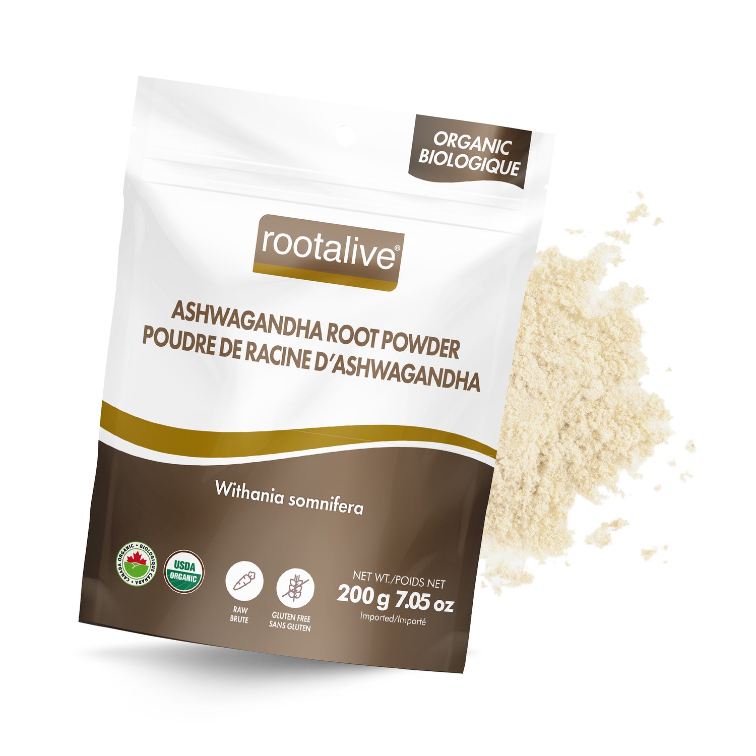 Organic Ashwagandha Root Powder 200g