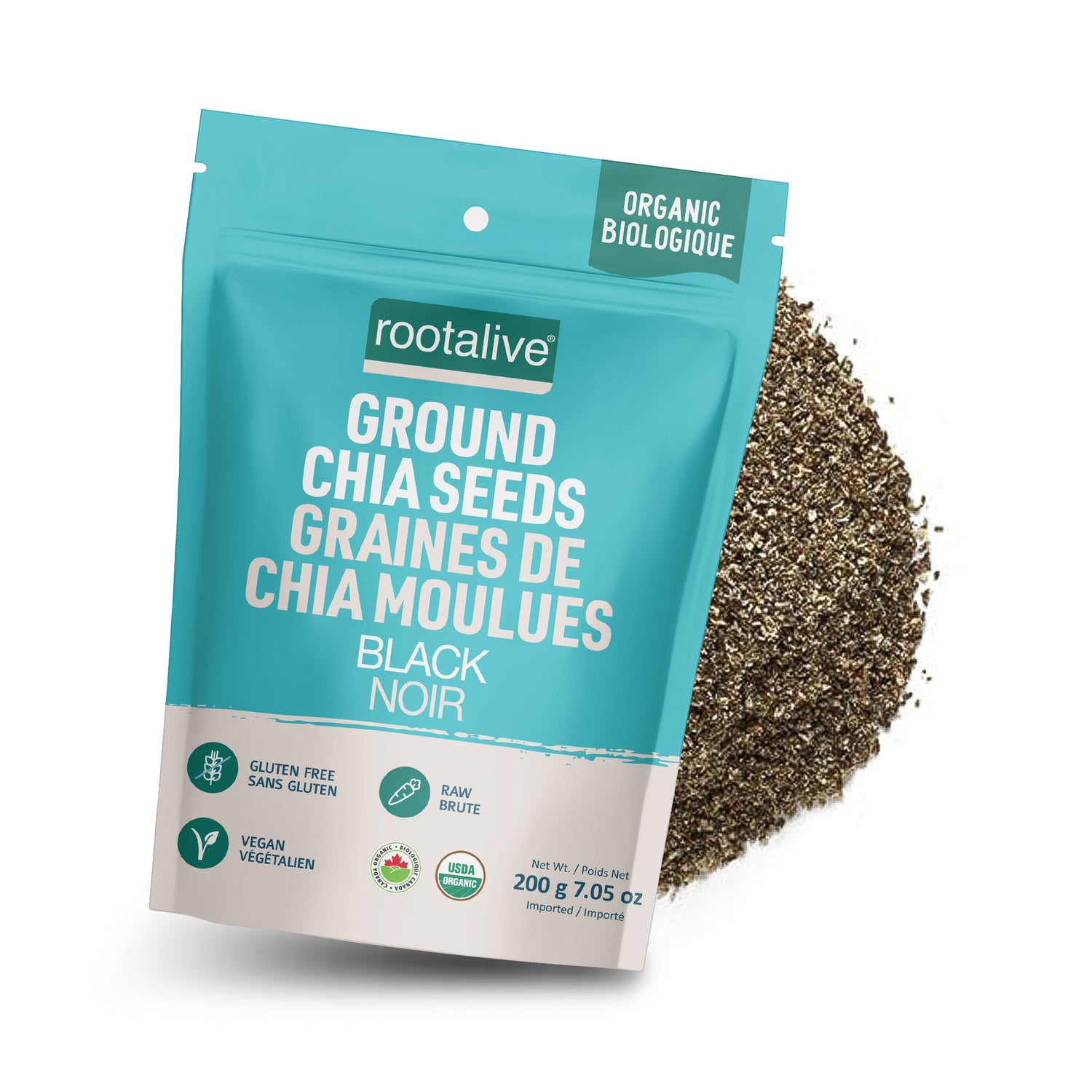 Organic Ground Chia Seeds 200g