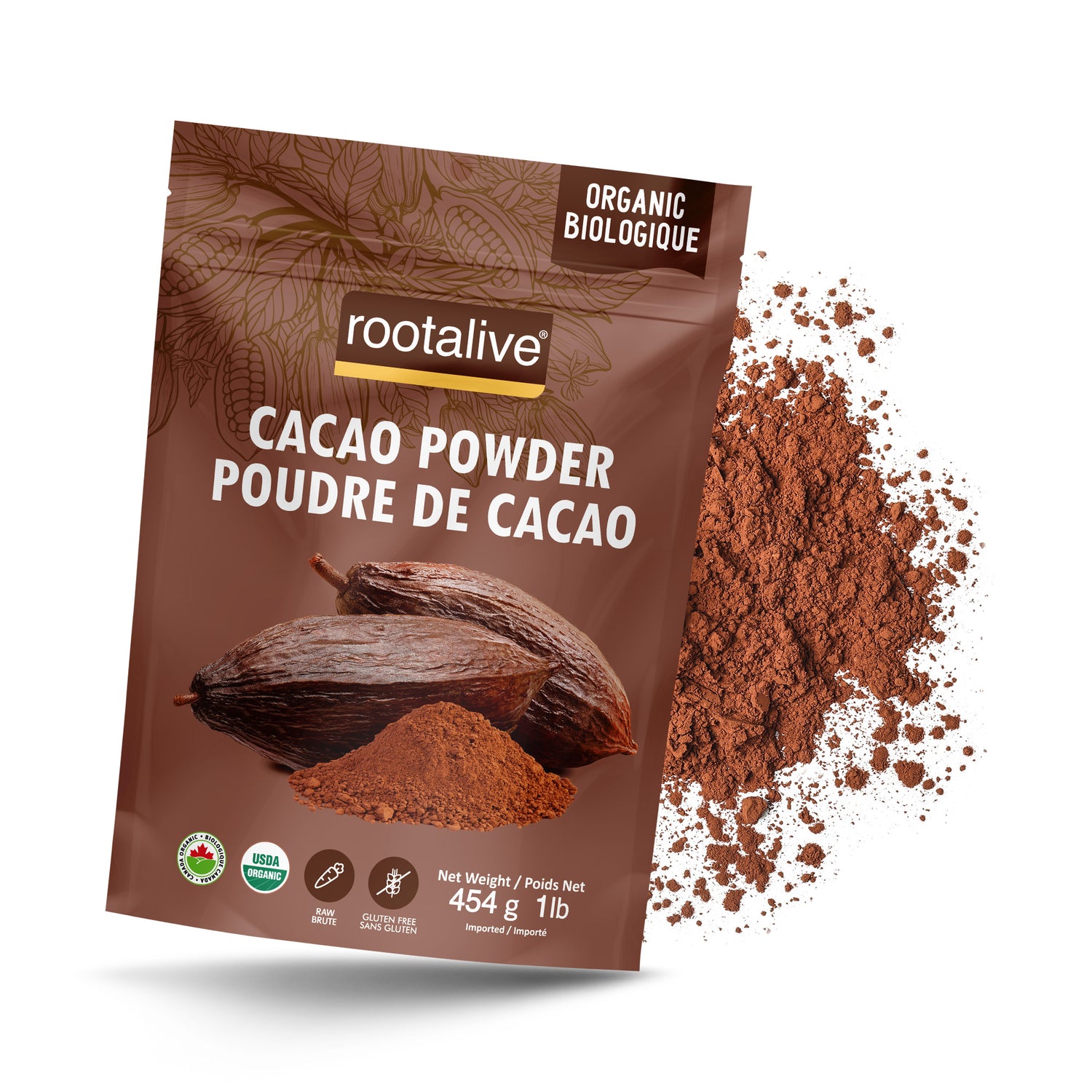 Organic Cacao Powder 454g