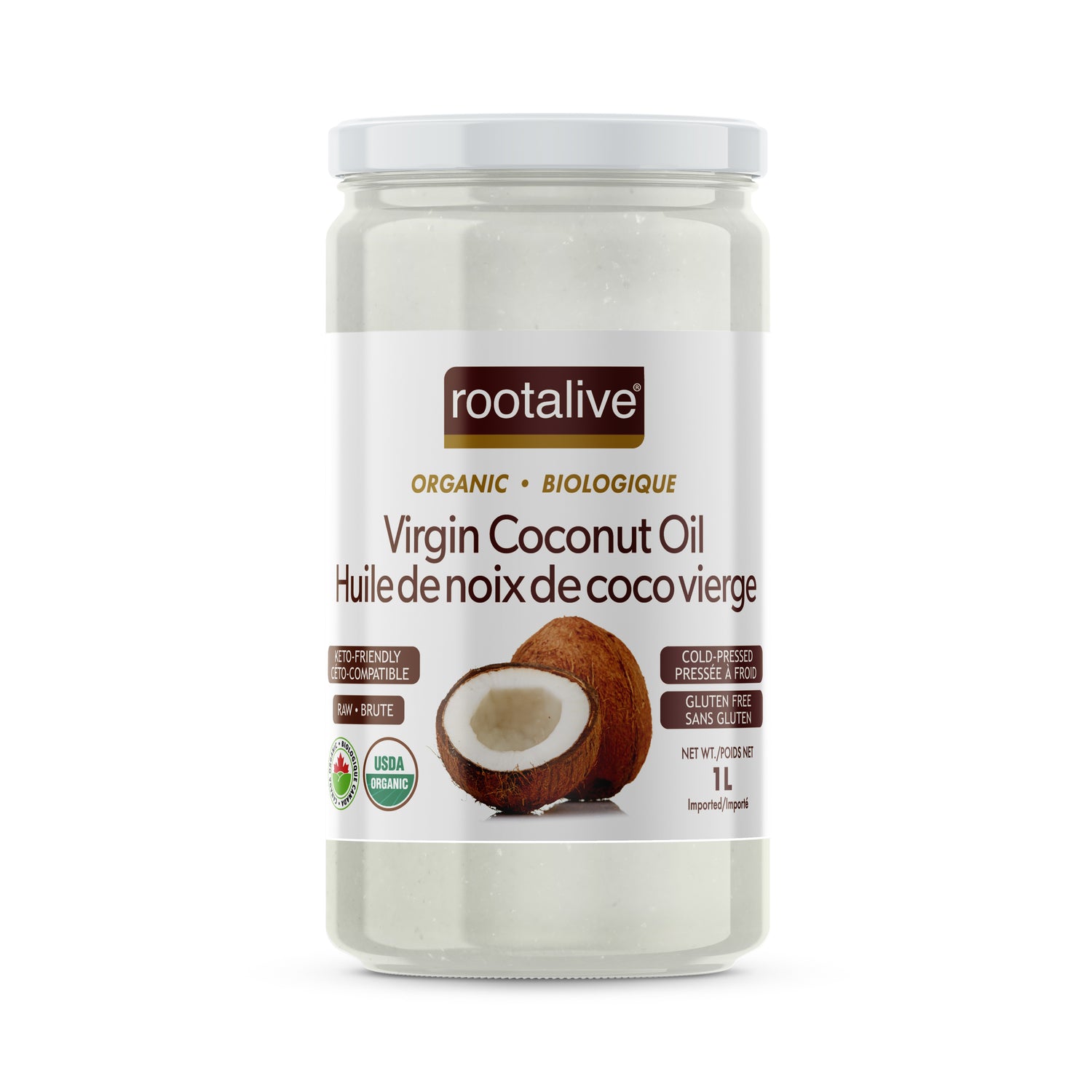 Organic Virgin Coconut Oil 1 litre