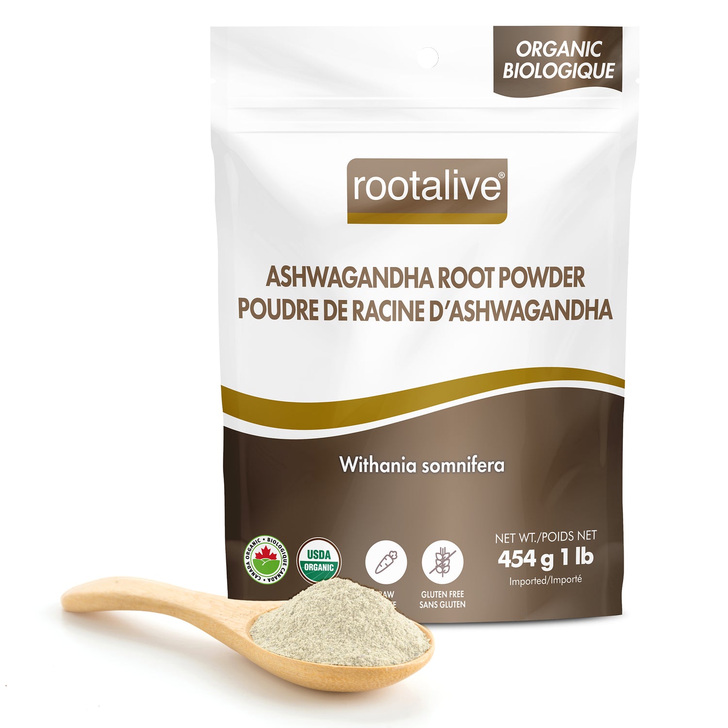 Organic Ashwagandha Root Powder 454g