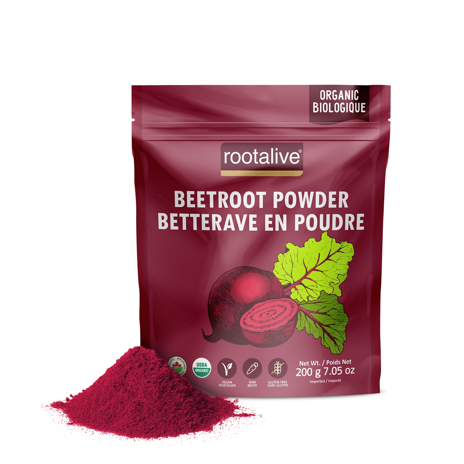 Organic Beetroot Powder 200g