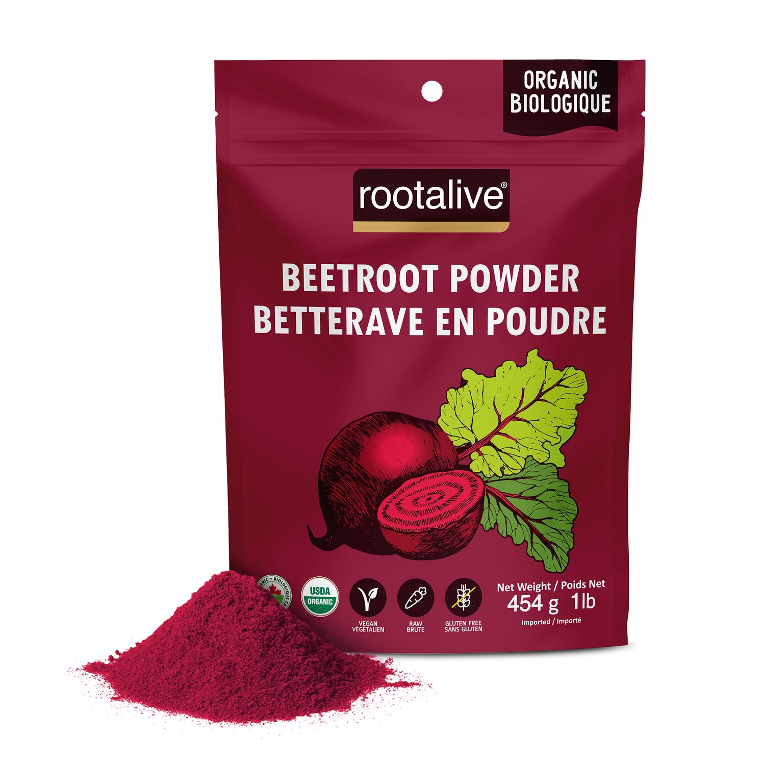 Organic Beetroot Powder 454g