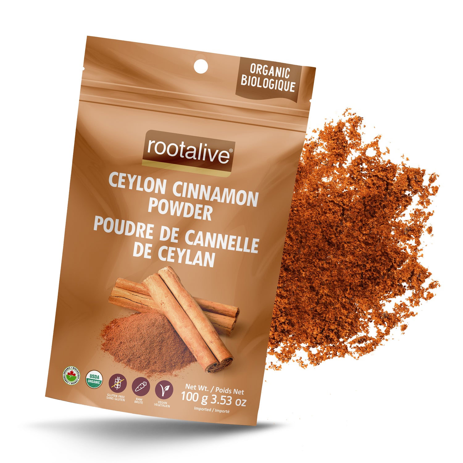 Organic Ceylon Cinnamon Powder 100g