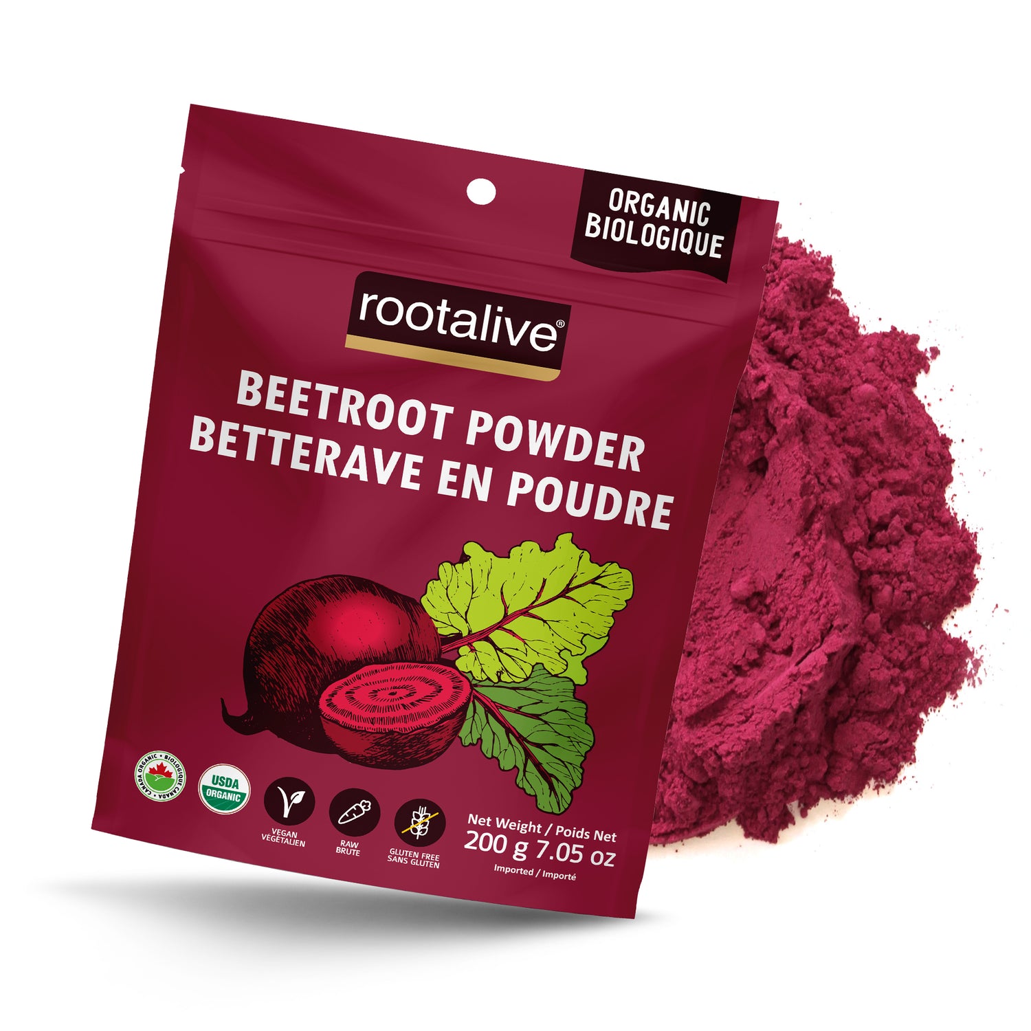 Organic Beetroot Powder 200g