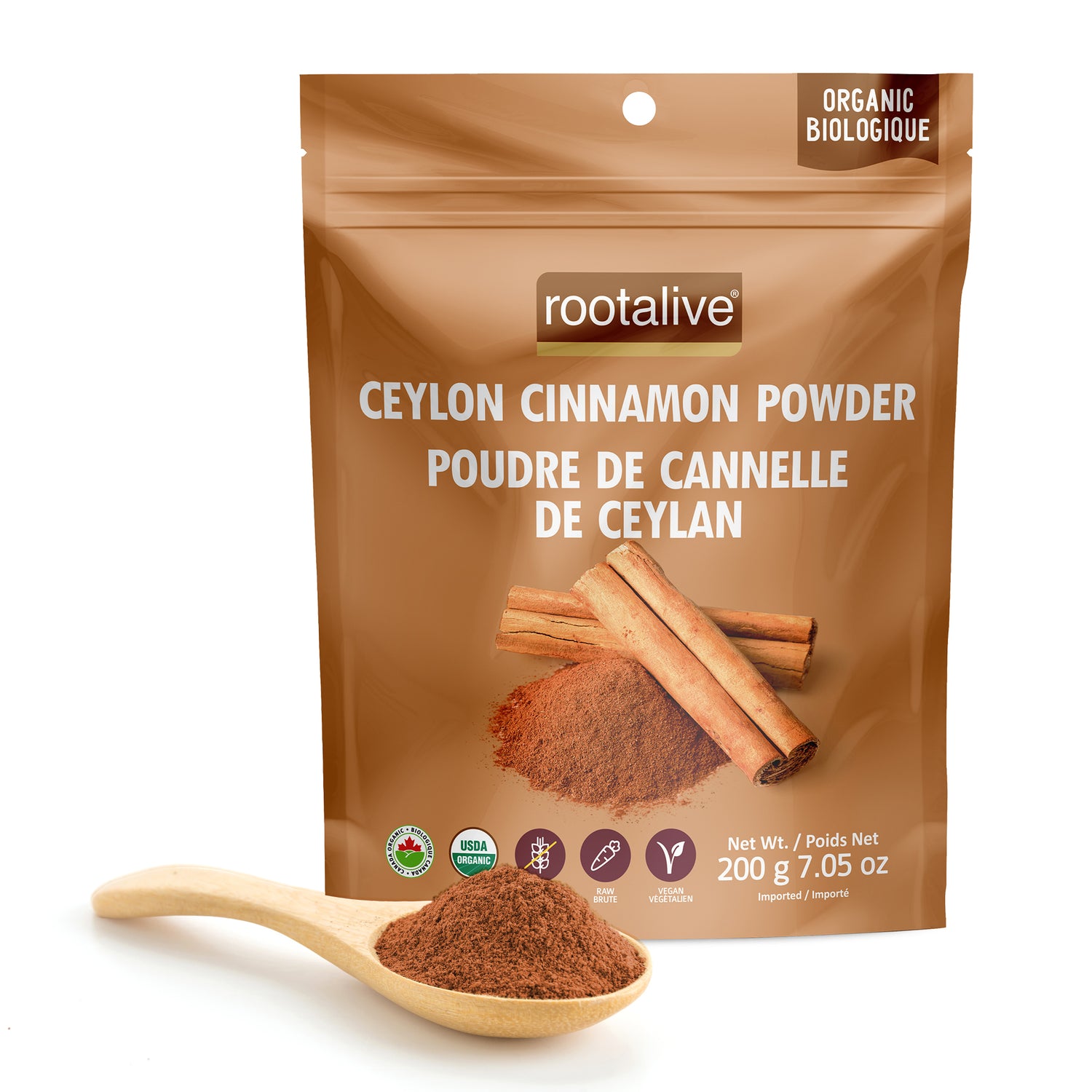 Organic Ceylon Cinnamon Powder 200g