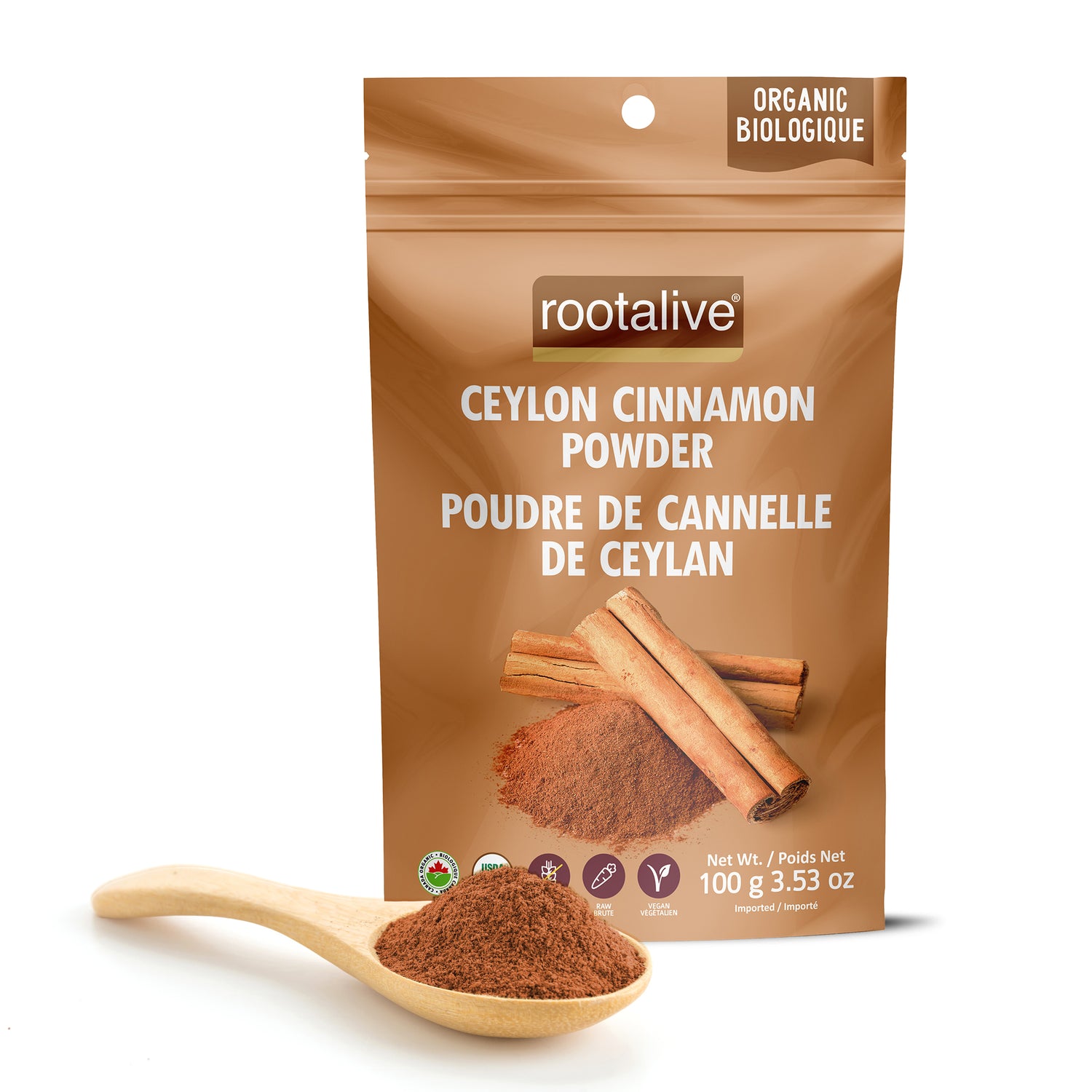 Organic Ceylon Cinnamon Powder 100g