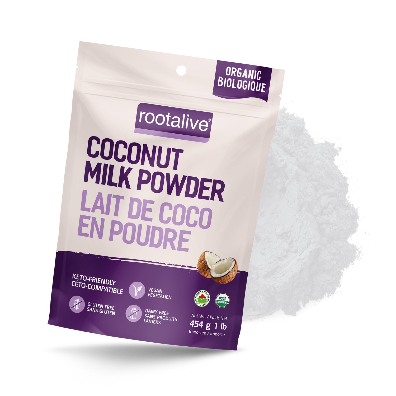 Organic Coconut Milk Powder 454g