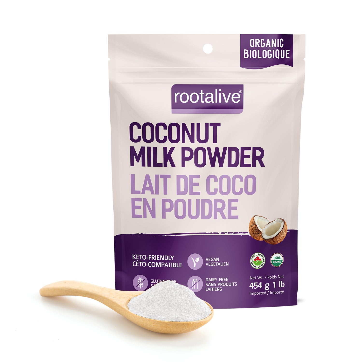 Organic Coconut Milk Powder 454g