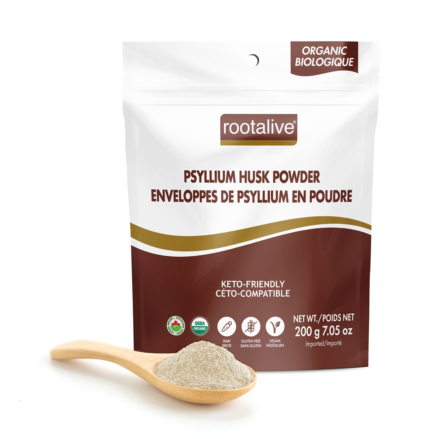 Organic Psyllium Husk Powder 200g