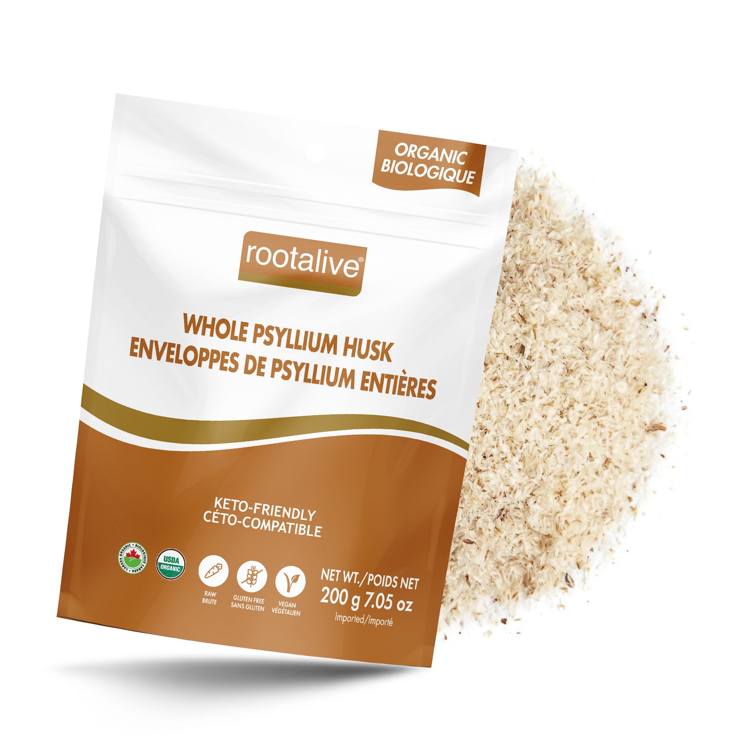 Organic Psyllium Husk Whole 200g