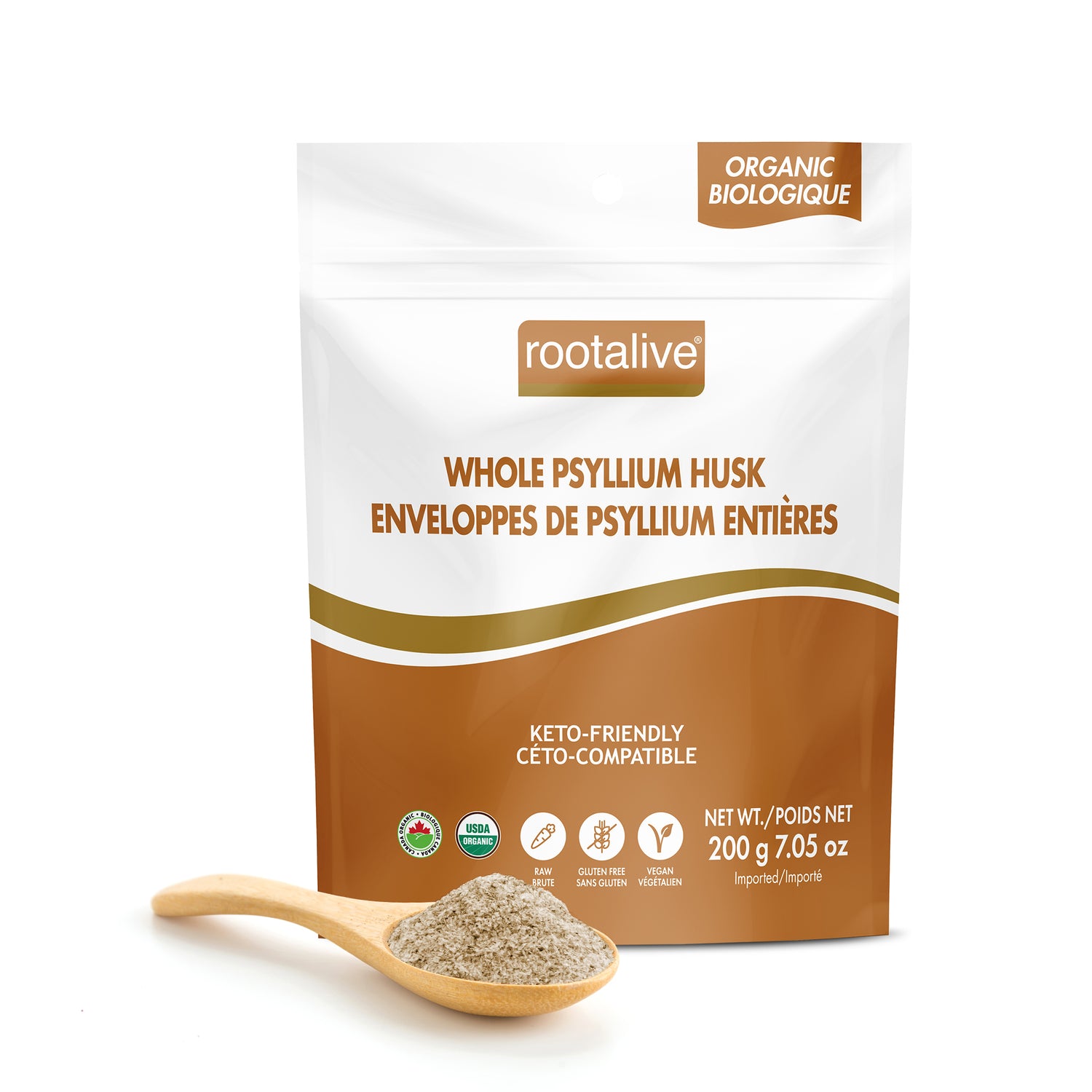 Organic Psyllium Husk Whole 200g